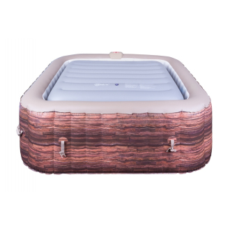 Inflatable thermal cover for whirlpools for 4 people