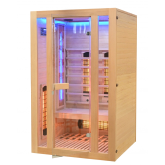 Salt wall with LED backlight