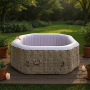 Inflatable Spa Belatrix Luxury 155 Rattan